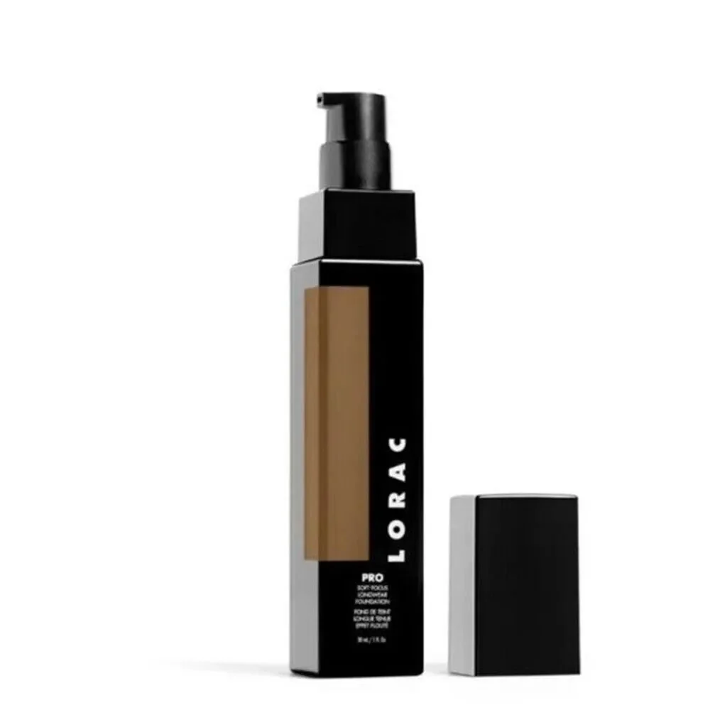 (2) LORAC PRO Soft Focus Longwear Foundation 21 20 DARK 1oz NEW NWOB Set
